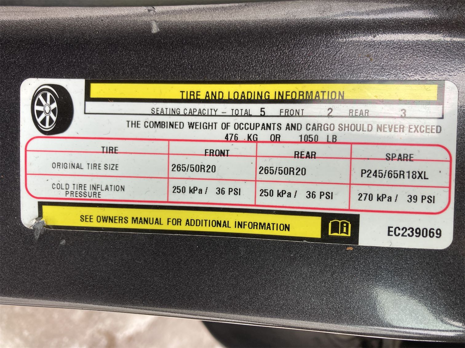 Front Bumper Cover (Missing)