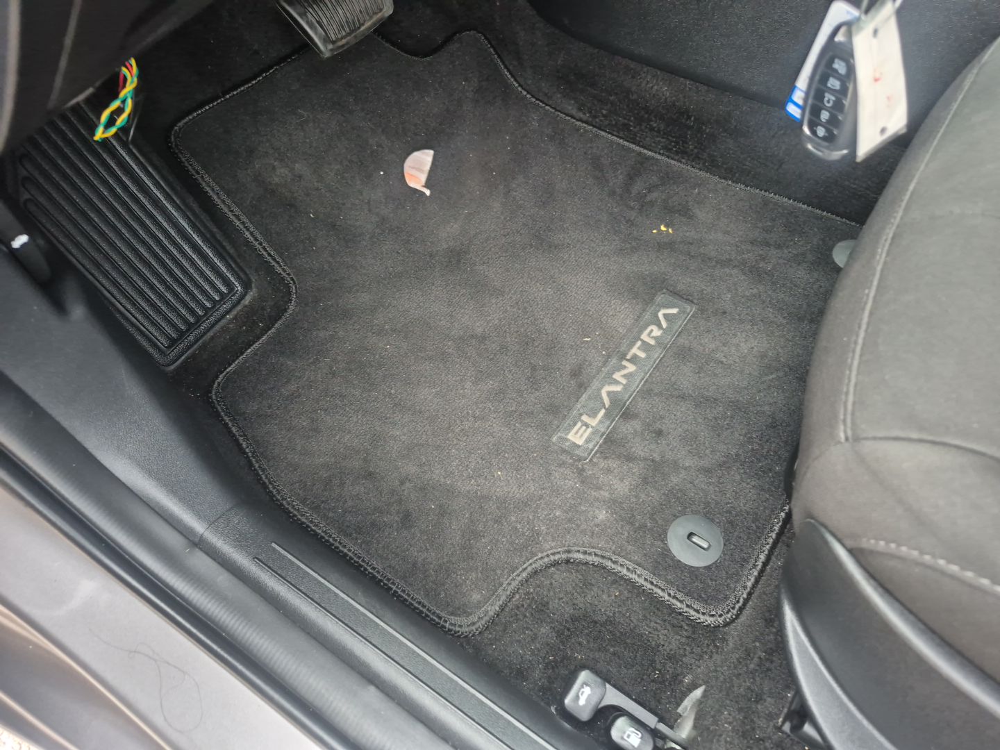 Gray Radiator Covers LF Seat Cushion (Stained)