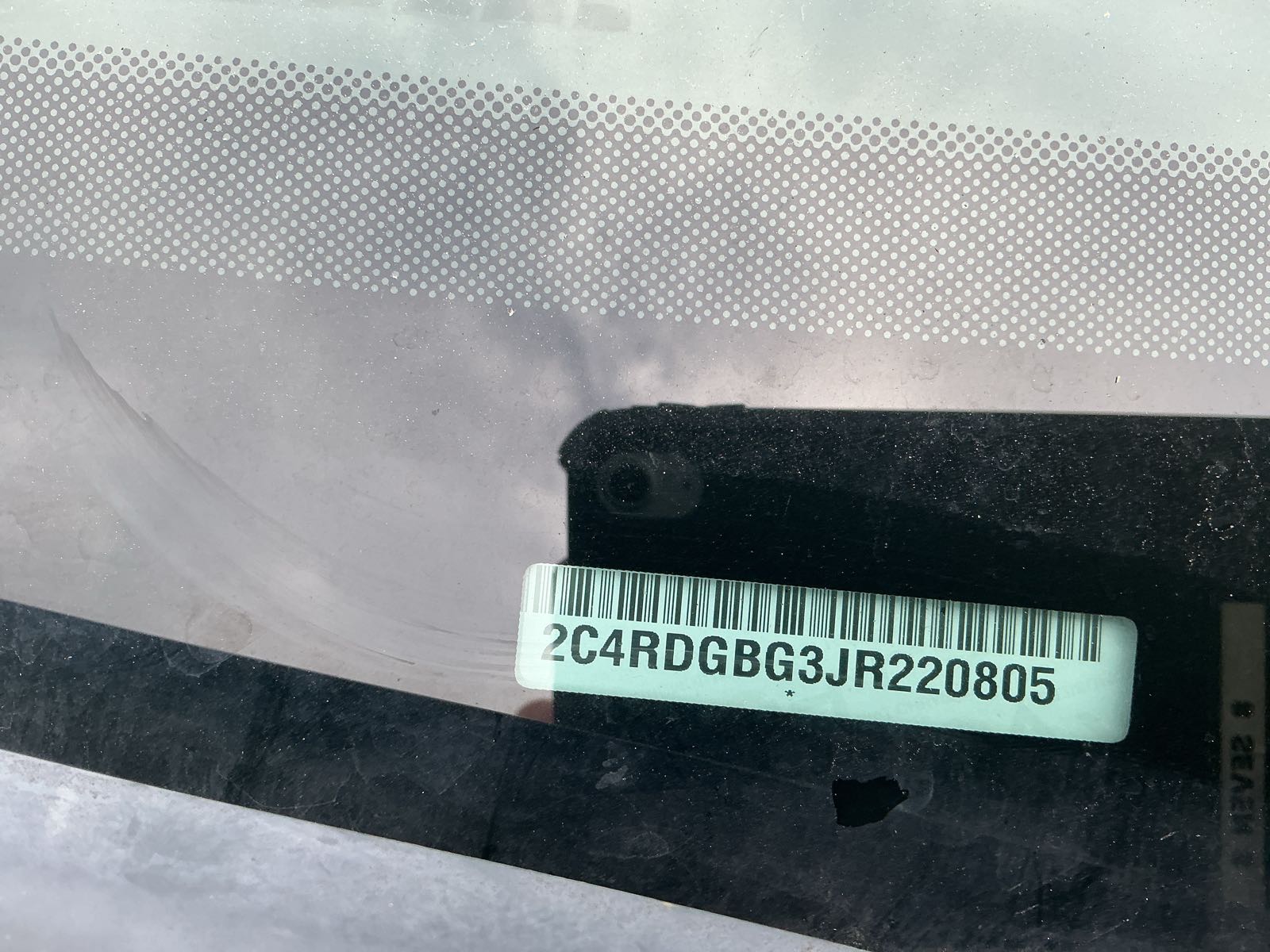 Dented Gradung Bucket Odometer