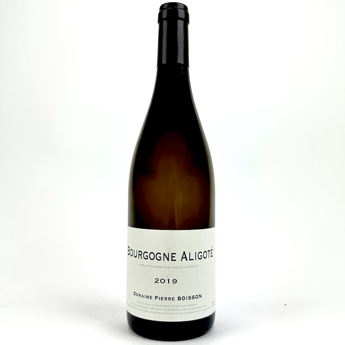 photo of bottle of Boisson Aligote 2019