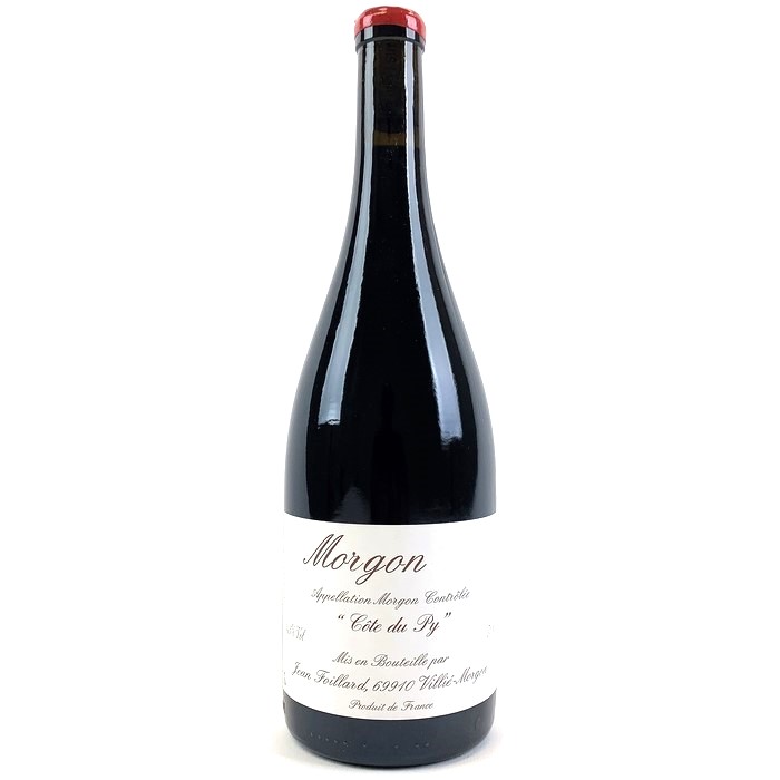 photo of bottle of Foillard Morgon Cote du Py