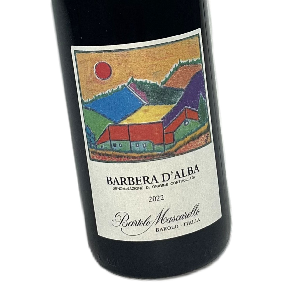 photo of bottle of Bartolo Mascarello Barbera d'Alba