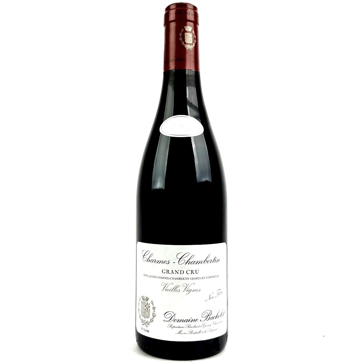 photo of bottle of Bachelet Charmes-Chambertin VV