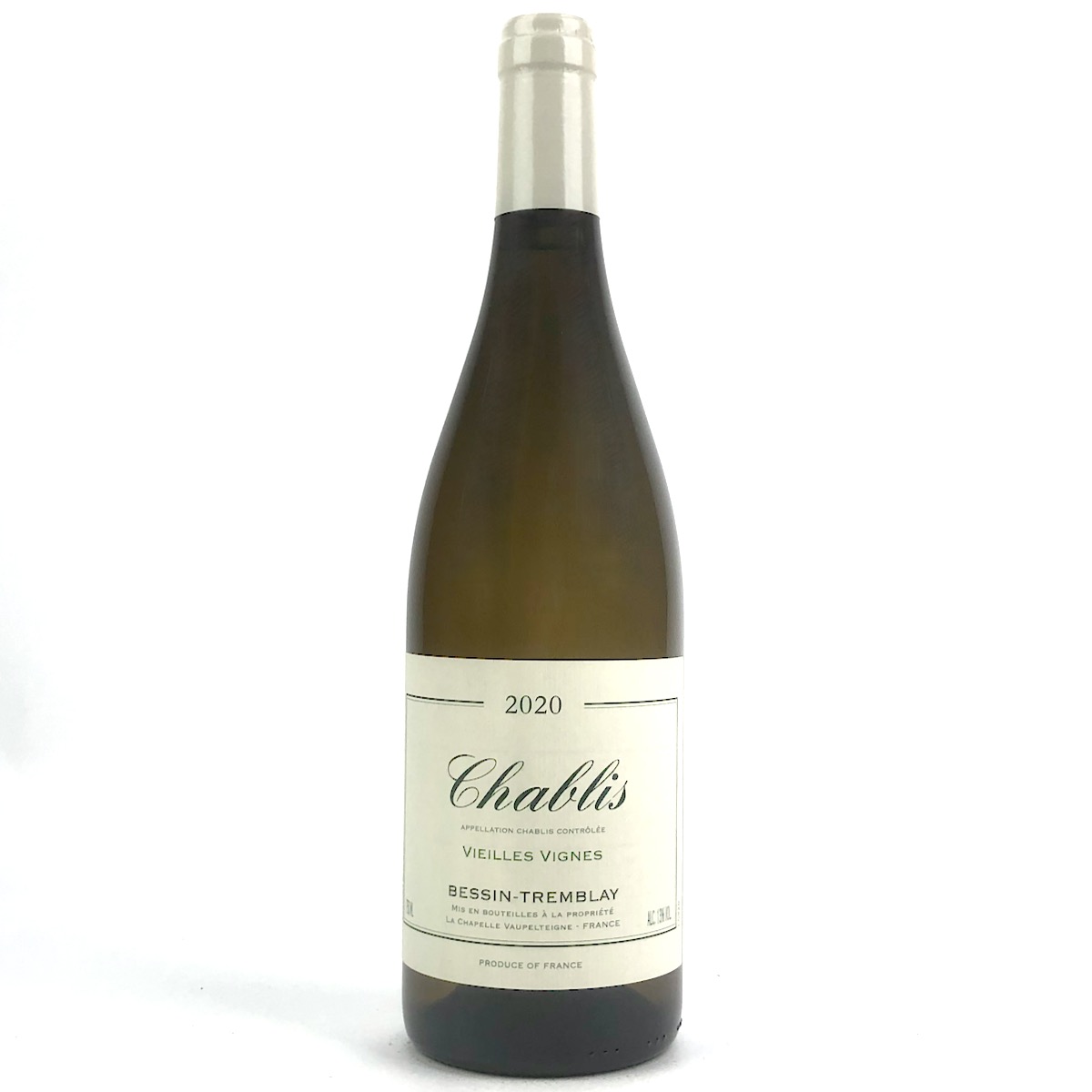 photo of bottle of Bessin Chablis VV