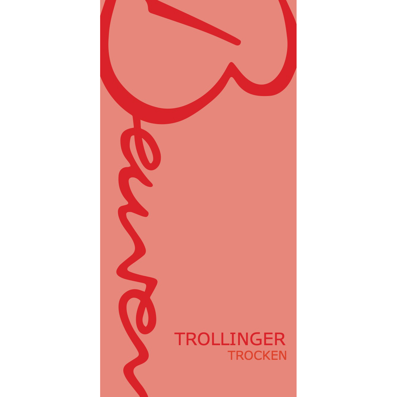 photo of bottle of Beurer Trollinger Magnum