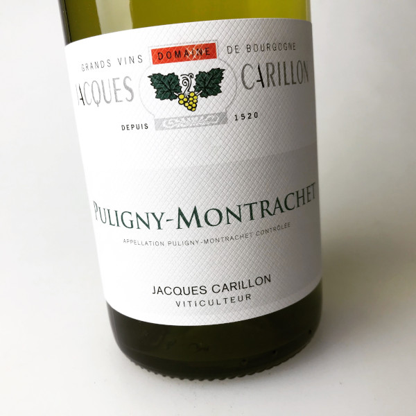photo of bottle of Carillon, J Puligny