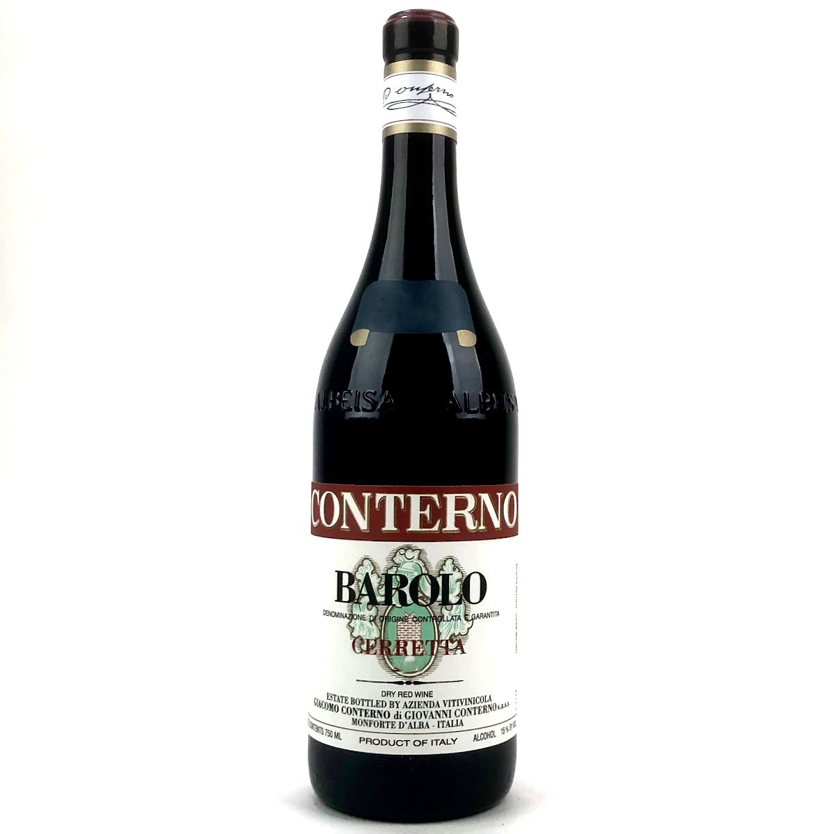 photo of bottle of Conterno, G Barolo Cerretta