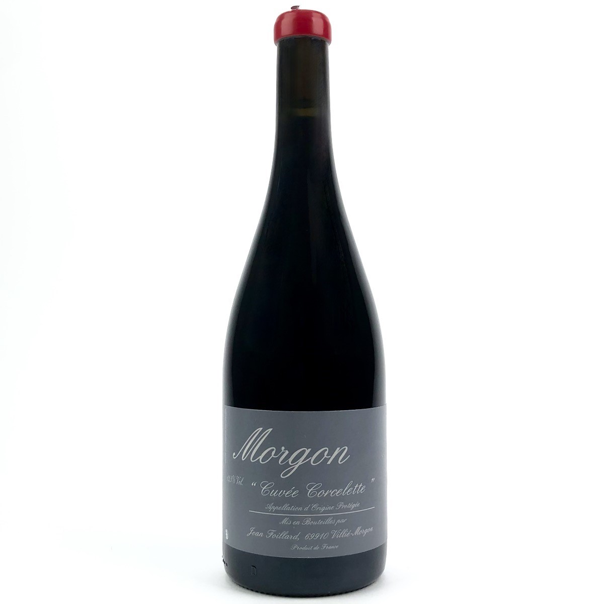 photo of bottle of Foillard Morgon Corcelette VV