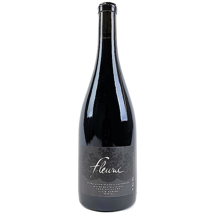photo of bottle of Foillard-Fleurie