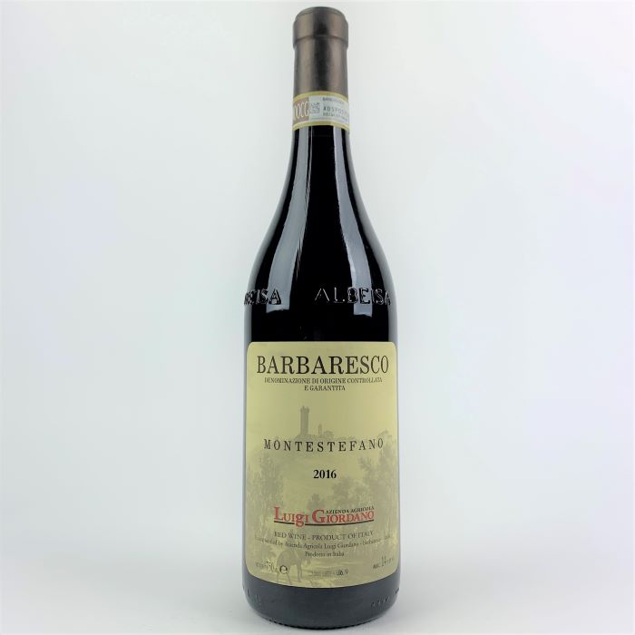 photo of bottle of Giordano, L Barbaresco Montestefano