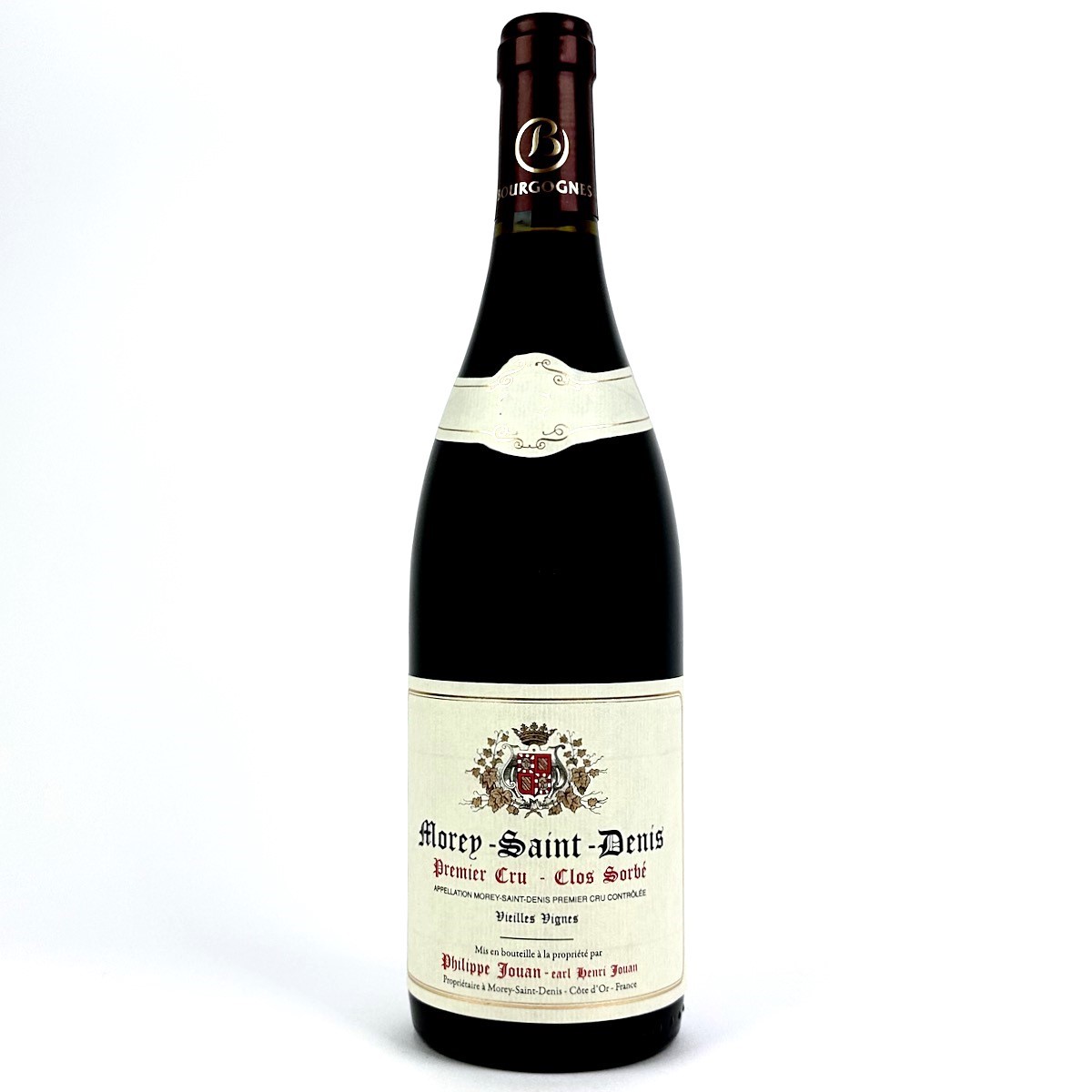 photo of bottle of Jouan Clos Sorbe