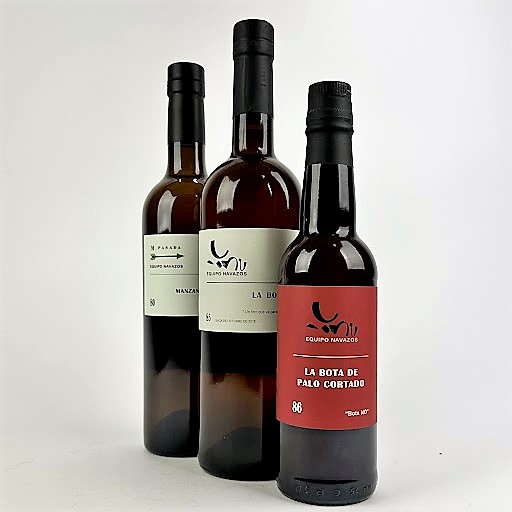 photo of 3 bottles from La Bota