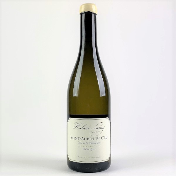 photo of bottle of Lamy St Aubin Chanteniere