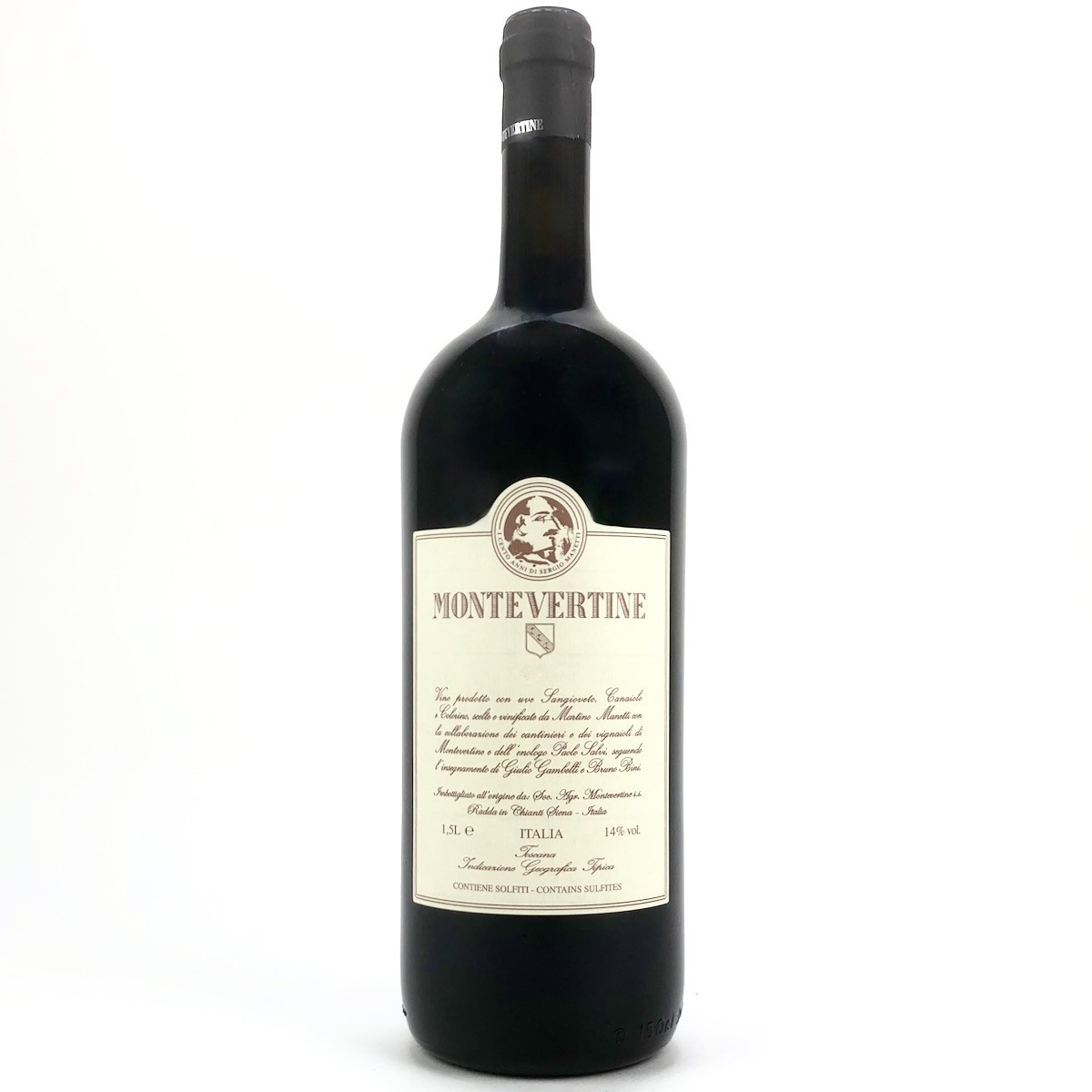 photo of bottle of Montevertine Rosso di Toscano