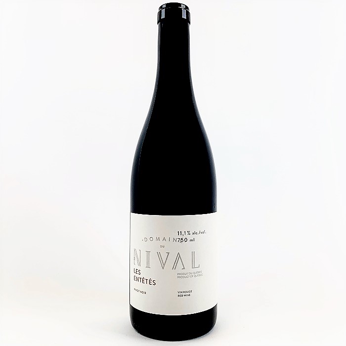 photo of bottle of Nival Pinot Noir Les Entetes