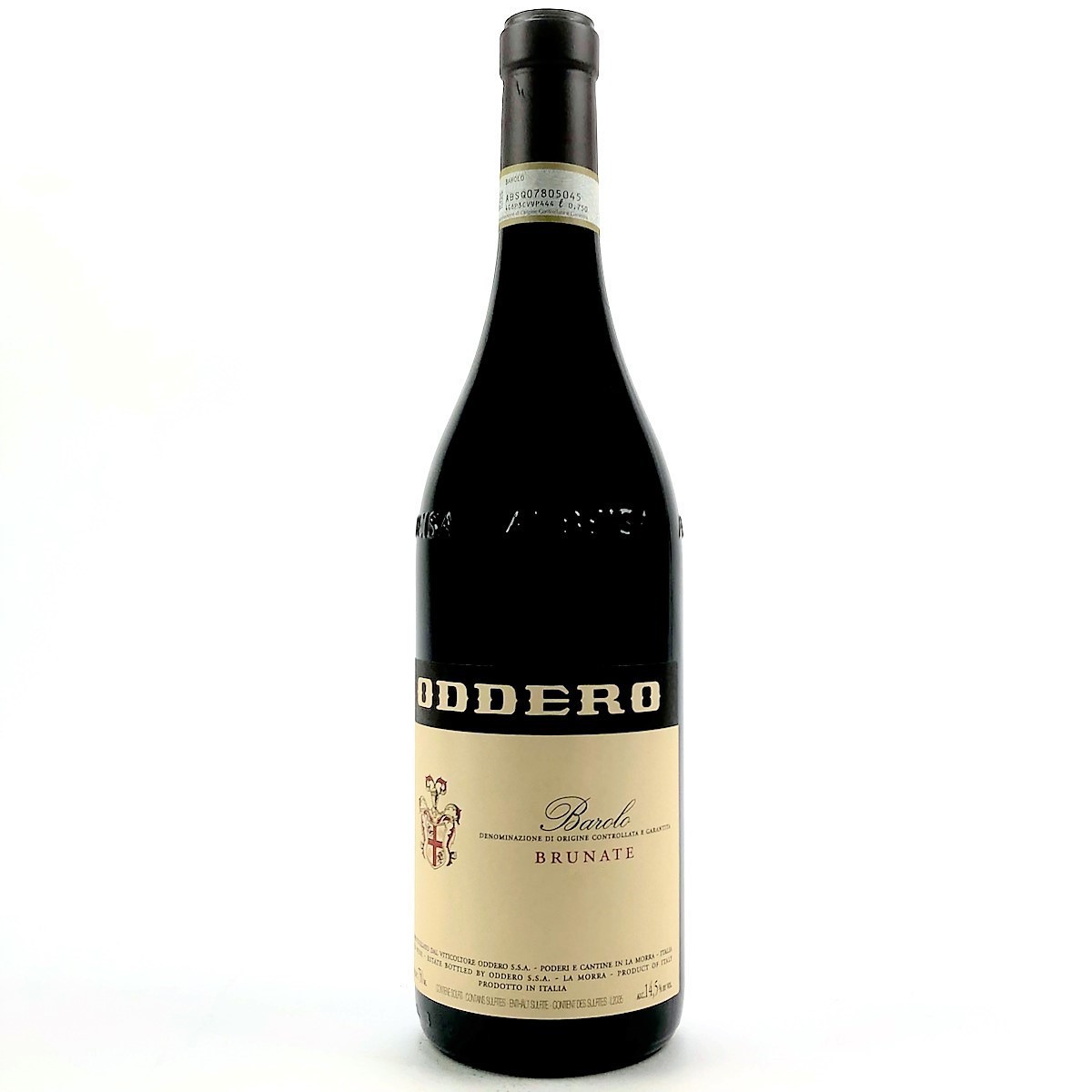 photo of bottle of Oddero Barolo Brunate