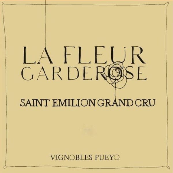 photo of label of Pueyo La Fleur Garderose St Emilion