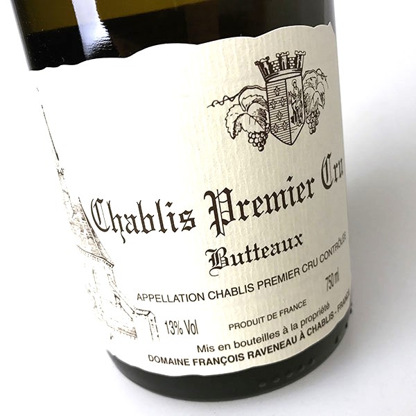 photo of bottle of Raveneau Chablis Butteaux