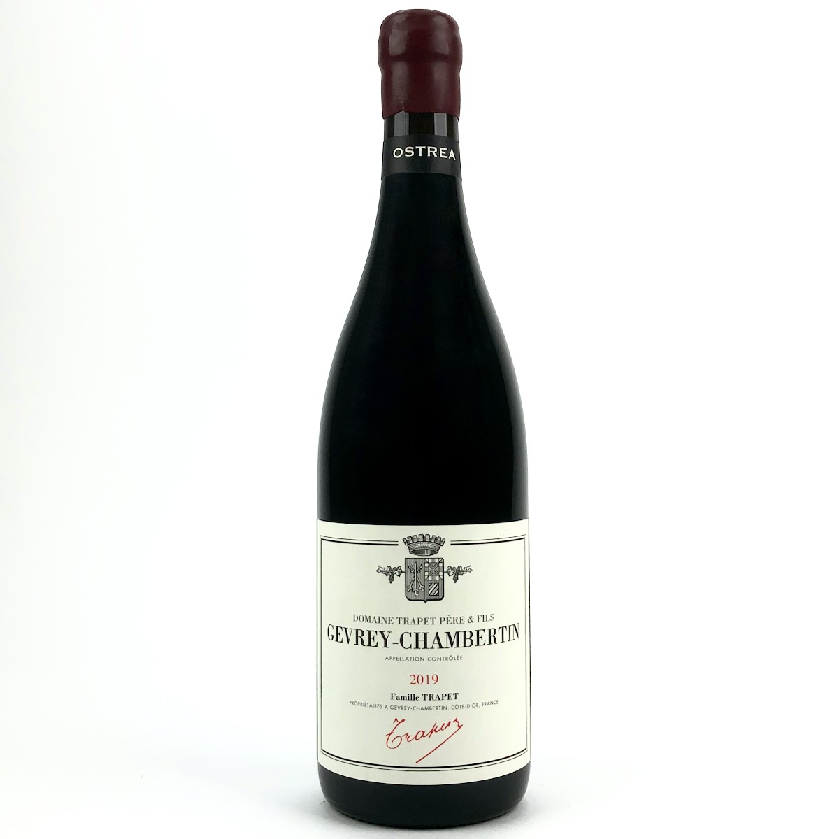 photo of bottle of Trapet Gevrey Ostrea