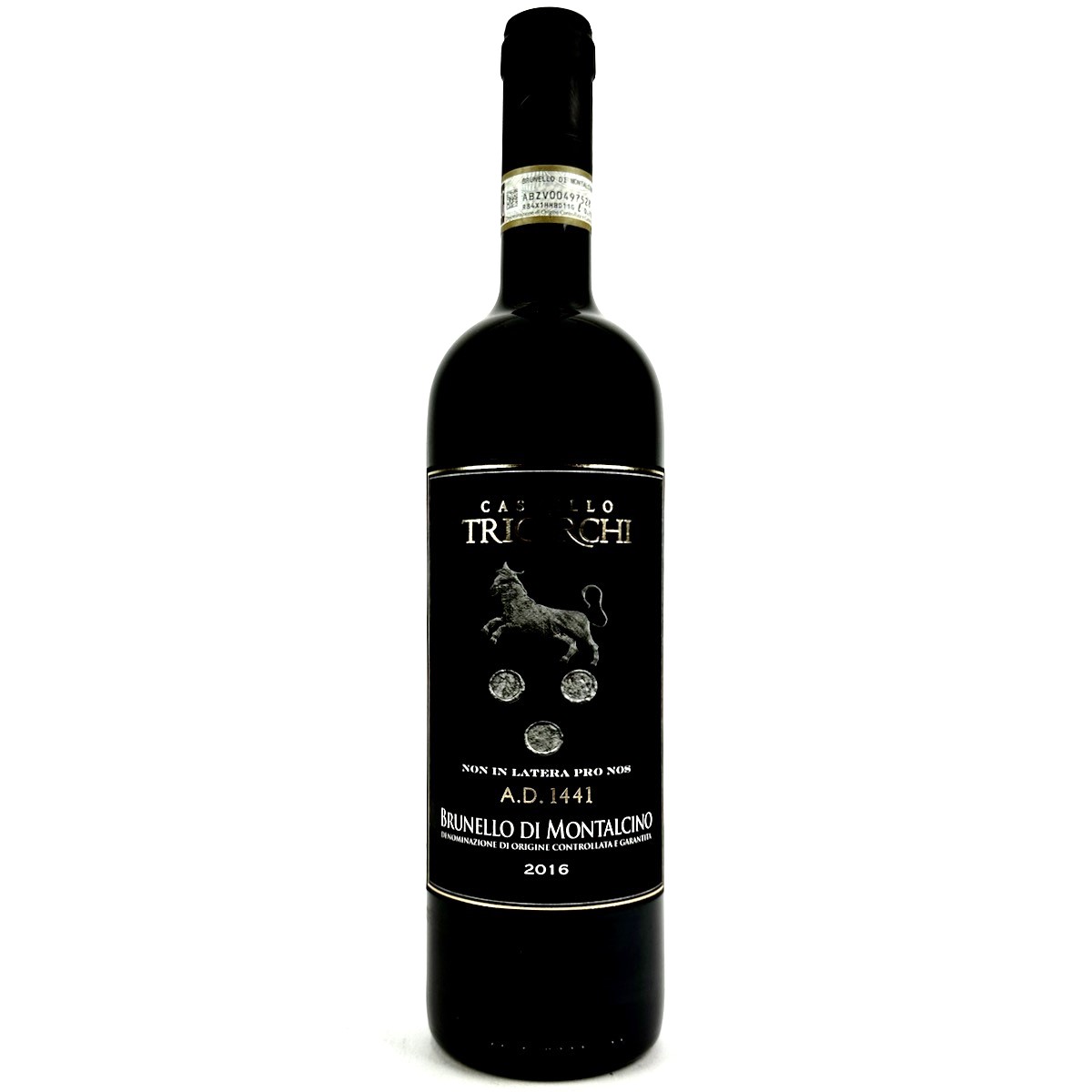 photo of bottle of Tricerchi Santi Brunello AD 1441