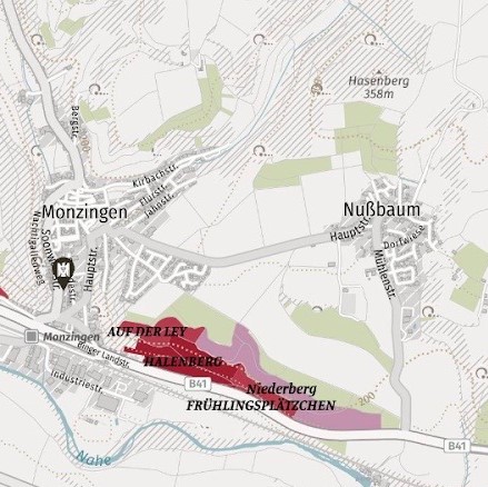 photo of vineyard map