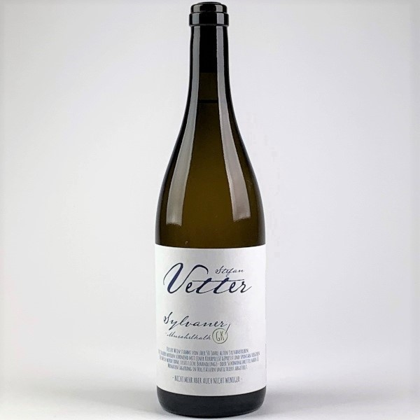 photo of bottle of Vetter Sylvaner GK Muschelkalk