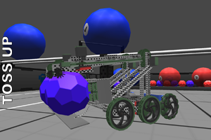 VEX Toss Up: Play this year's VEX challenge... virtually!