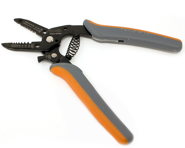 Wire cutter and wire stripper