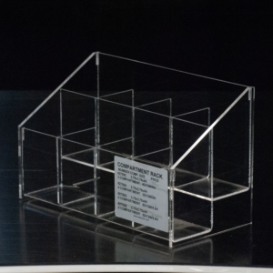 2 Tier Rack with Compartment