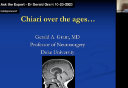 Chiari Over the Ages – Dr. Gerry Grant