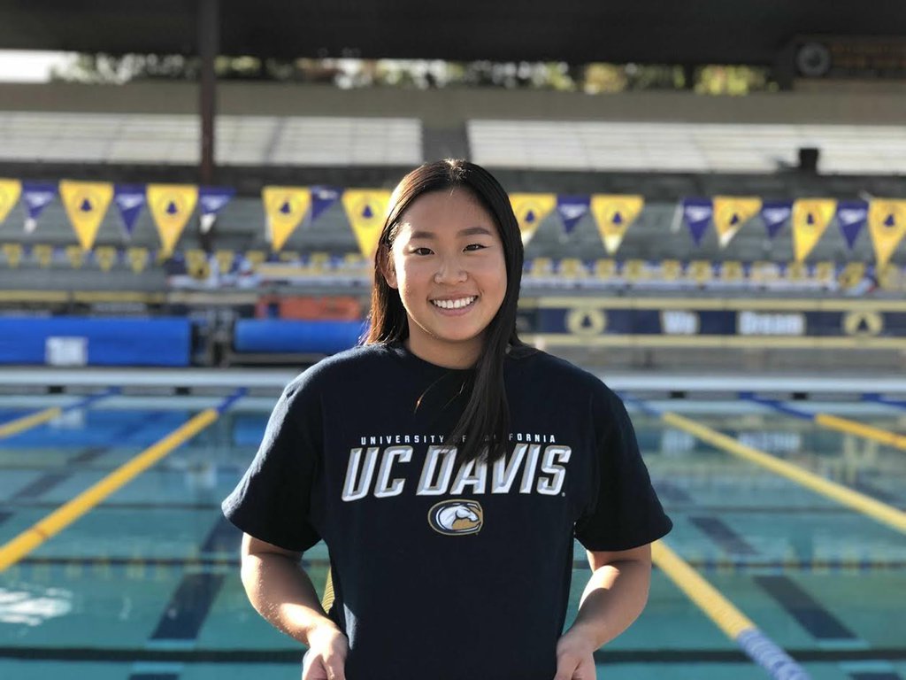 Ashley Ma CollegeSwimming