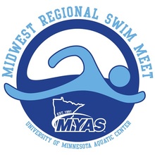 Midwest Regional Swim Meet logo