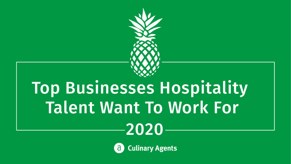 Where Hospitality Professionals Want to Work - Top 100 Places 2020