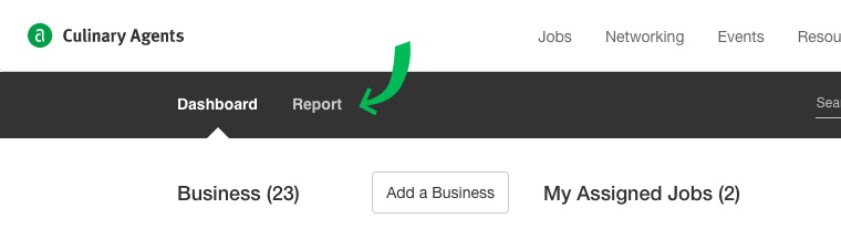CulinaryAgents - Where to find Job Performance Report Dashboard