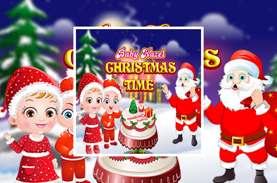 Baby hazel christmas shopping dress up games