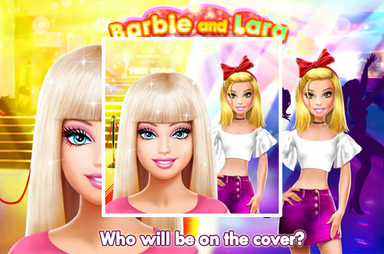 Barbie and Lara Red Carpet Challenge Barbie and Lara Red Carpet Challenge