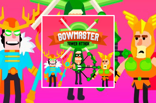 BowMaster Tower Attack em Jogos na Internet