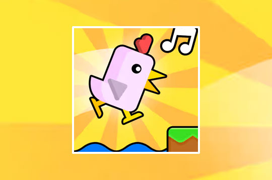 Chicken Scream Race on Culga Games