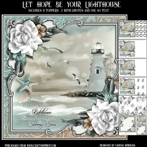 Let Hope be Your Lighthouse - CUP1087250_20051 | Craftsuprint