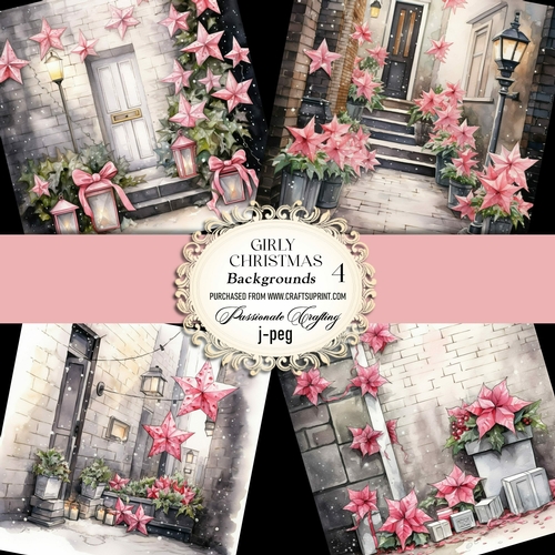 Girly Christmas Backgrounds 4 - CUP1224753_20051 | Craftsuprint
