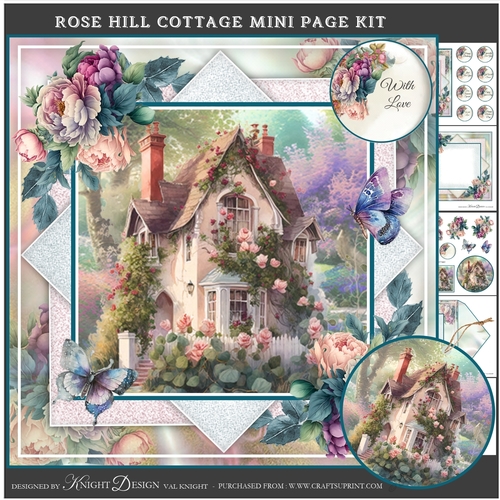 Rose Hill Cottage Mini Page Kit CUP1196679_58488 Craftsuprint