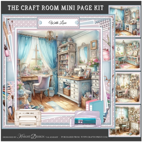 The Craft Room Mini Page Kit - CUP1300899_58488 | Craftsuprint