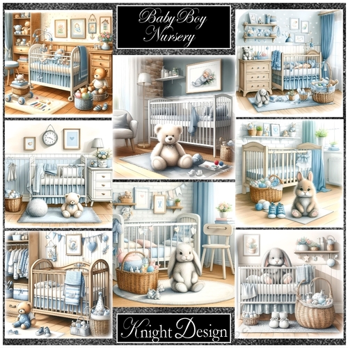Baby Boy Nursery CUP1343929_58488 Craftsuprint