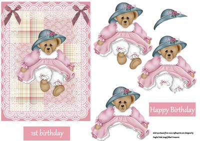 Clara Bear - CUP108371_8 | Craftsuprint