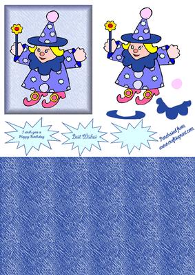 Birthday Fairy Godmother - CUP115628_544 | Craftsuprint