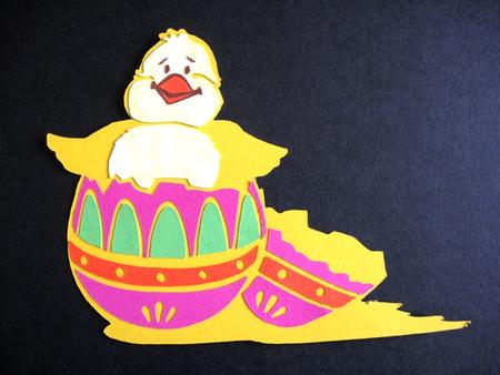 Easter Chick Template - CUP701198_597 | Craftsuprint