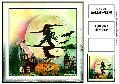 Simple Halloween Scene 14 - CUP1172428_1763 | Craftsuprint