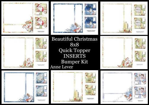 Beautiful Christmas QUICK TOPPER INSERTS Bumper Kit - CUP1178032_1763 ...