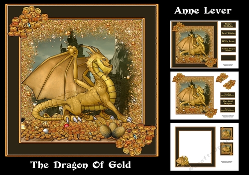 The Dragon Of Gold - CUP822642_1763 | Craftsuprint