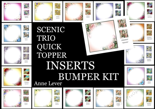 Scenic Trio QUICK TOPPER INSERTS Bumper Kit - CUP949913_1763 | Craftsuprint